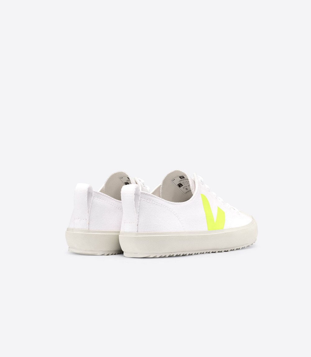 Veja Trainers Mens White - Nova Canvas - OINF-08153